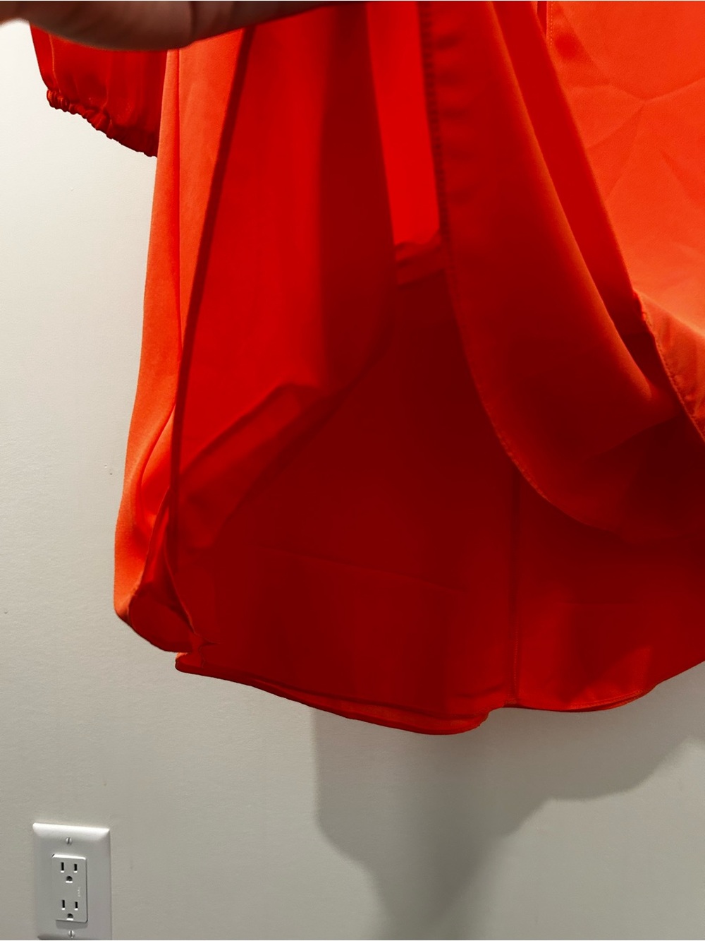 Joseph Ribkoff Orange Tunic Dress Cutout Sleeves Size 10 - Picture 5 of 10
